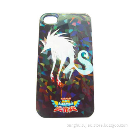 2013 Beautiful Glass Laser Case for iPhone 4S, with IMD/IML Technology